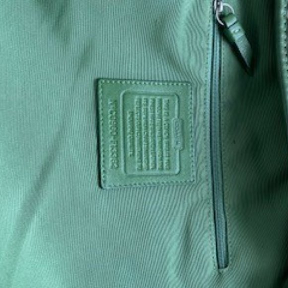Coach - Hobo Bag with Green Stripe - Picture 3 of 6